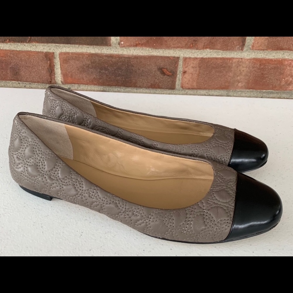 Ann Taylor Leather Flats
